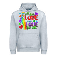 Western All For Love And Love For All Urban Hoodie | Teevron