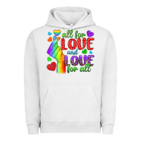Pigment Lunar Rock Western All For Love And Love For All Urban Hoodie - BundleAndBundleShop