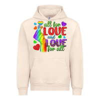 Sandshell Western All For Love And Love For All Urban Hoodie - BundleAndBundleShop