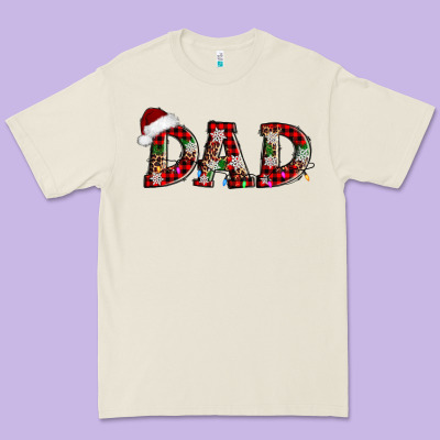 Christmas Dad Premium Tee Designed By Adodesignshop