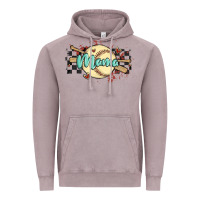 Vintage Zinc softball mama Vintage Hoodie - MaliasSmallBusiness