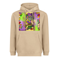 Mushroom teacher mardi gras Heavyweight Hoodie - CowGirlArtShop