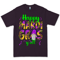 Plum happy mardi gras y'all gnome Premium Tee - JahusDesignShop