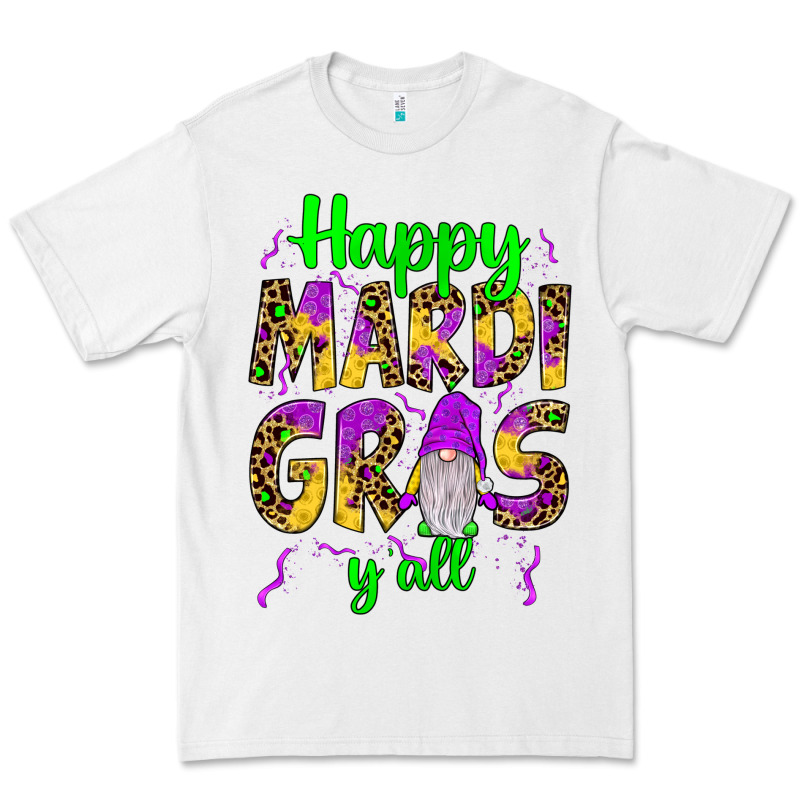 Happy Mardi Gras Y'all Gnome Premium Tee by JahusDesignShop | Teevron