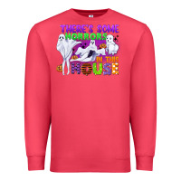Cardinal there is some horrors in this house Premium Sweatshirt - CowGirlArtShop