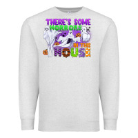Oatmeal Heather there is some horrors in this house Premium Sweatshirt - CowGirlArtShop