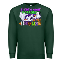 Sports Green there is some horrors in this house Premium Sweatshirt - CowGirlArtShop