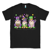 Black mardi gras gnomes Classic Tee - MaliasSmallBusiness