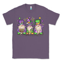 Lavender mardi gras gnomes Classic Tee - MaliasSmallBusiness