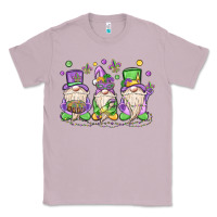 Lilac mardi gras gnomes Classic Tee - MaliasSmallBusiness