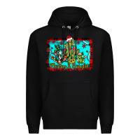 Black merry & bright Premium Hoodie - JahusDesignShop