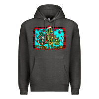 Charcoal Heather merry & bright Premium Hoodie - JahusDesignShop