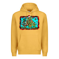 Mustard merry & bright Premium Hoodie - JahusDesignShop