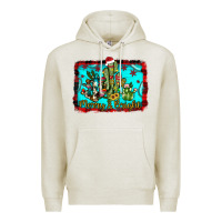 Oatmeal Heather merry & bright Premium Hoodie - JahusDesignShop
