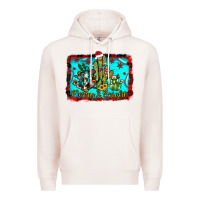 Pale Pink merry & bright Premium Hoodie - JahusDesignShop