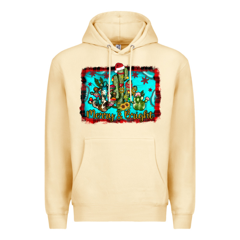 Merry & Bright Premium Hoodie by JahusDesignShop | Teevron