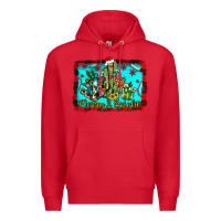 Red merry & bright Premium Hoodie - JahusDesignShop