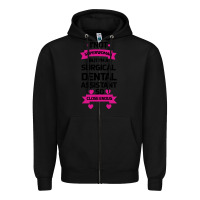 Black Surgical Dental Assistant Zipper Hoodie - Bettercallsaul
