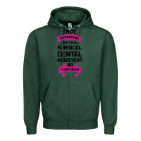 Sports Green Surgical Dental Assistant Zipper Hoodie - Bettercallsaul