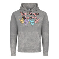 Cloud Rock god says you are easter Vintage Hoodie - MaliasSmallBusiness