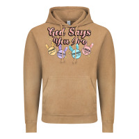 God Says You Are Easter Vintage Hoodie | Teevron