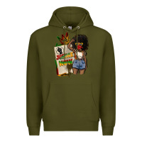Army Green juneteenth justice now Premium Hoodie - CowGirlArtShop