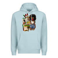 Blue Mist juneteenth justice now Premium Hoodie - CowGirlArtShop