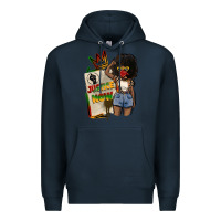 Navy juneteenth justice now Premium Hoodie - CowGirlArtShop