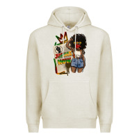 Oatmeal Heather juneteenth justice now Premium Hoodie - CowGirlArtShop