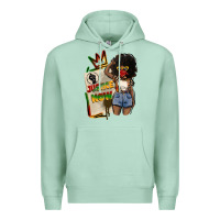 Seafoam juneteenth justice now Premium Hoodie - CowGirlArtShop