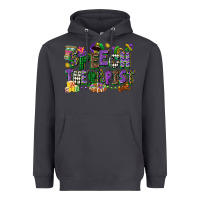 Smoke speech therapist mardi gras cowgirl Heavyweight Hoodie - CowGirlArtShop