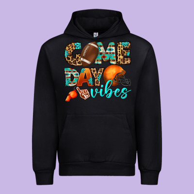 Game Day Vibes Urban Hoodie Designed By Bundleandbundleshop