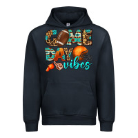 Navy game day vibes Urban Hoodie - BundleAndBundleShop