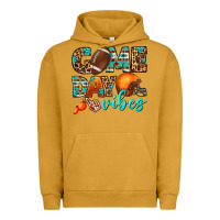 Pigment Peanut Butter game day vibes Urban Hoodie - BundleAndBundleShop