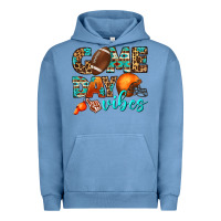 Pigment Pebble Blue game day vibes Urban Hoodie - BundleAndBundleShop