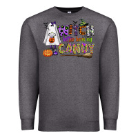 Charcoal Heather witch better have my candy Premium Sweatshirt - CowGirlArtShop