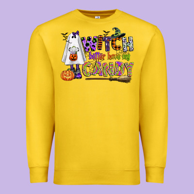 Witch Better Have My Candy Premium Sweatshirt Designed By Cowgirlartshop