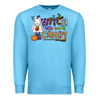 Ocean Blue witch better have my candy Premium Sweatshirt - CowGirlArtShop