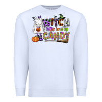 White witch better have my candy Premium Sweatshirt - CowGirlArtShop