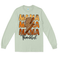 Matcha Thankful Mama Long Sleeve Tee - MaliasSmallBusiness