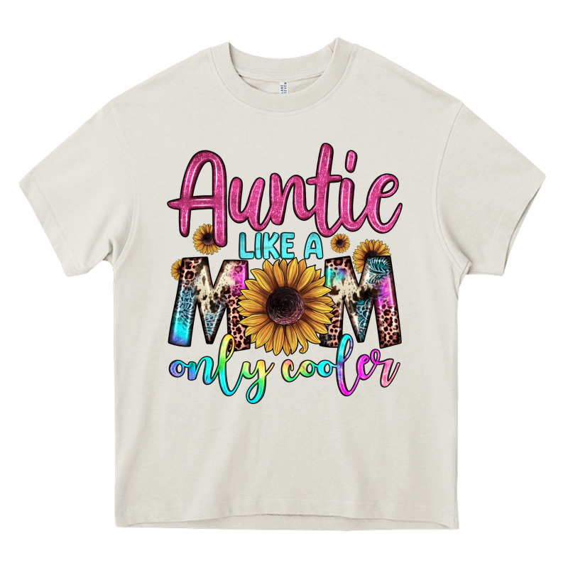 Auntie Like A Mom Heavy Core Tee by JahusDesignShop | Teevron