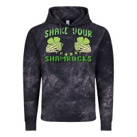 Cloud Black shake your shamrocks Vintage Hoodie - MaliasSmallBusiness