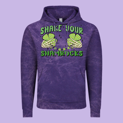 Shake Your Shamrocks Vintage Hoodie Designed By Maliassmallbusiness