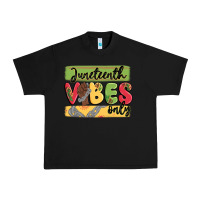Black juneteenth vibes only Urban Heavy Tee - MaliasSmallBusiness