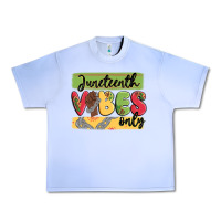 Grape Ice juneteenth vibes only Urban Heavy Tee - MaliasSmallBusiness