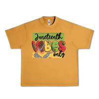 Peanut Butter juneteenth vibes only Urban Heavy Tee - MaliasSmallBusiness