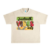 Sandshell juneteenth vibes only Urban Heavy Tee - MaliasSmallBusiness