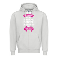 Dove Grey Surgical Dental Assistant Zipper Hoodie - Bettercallsaul
