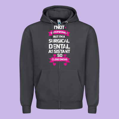 Surgical Dental Assistant Zipper Hoodie Designed By Bettercallsaul