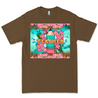 Cacao teacher floral pencil tumbler Premium Tee - BundleAndBundleShop